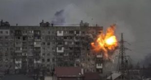 रूस ने यूक्रेन के खेरसान शहर में दागे गोले