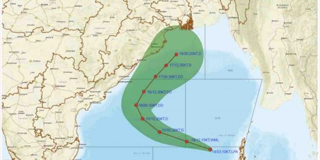 भुवनेश्वर बंगाल की खाड़ी में निम्न दबाव का क्षेत्र, तूफानी होगा मौसम