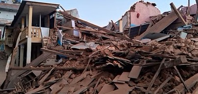 नेपाल में भूकंप