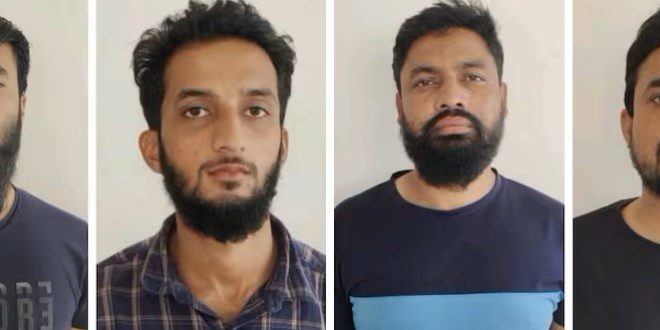 आईएस उत्तर प्रदेश में आईएस के चार संदिग्ध आतंकी गिरफ्तार