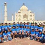 AGRA राष्ट्रीय अंडर-14 रोल बॉल चैंपियनशिप में भाग लेने आगरा पहुंची ओडिशा टीम